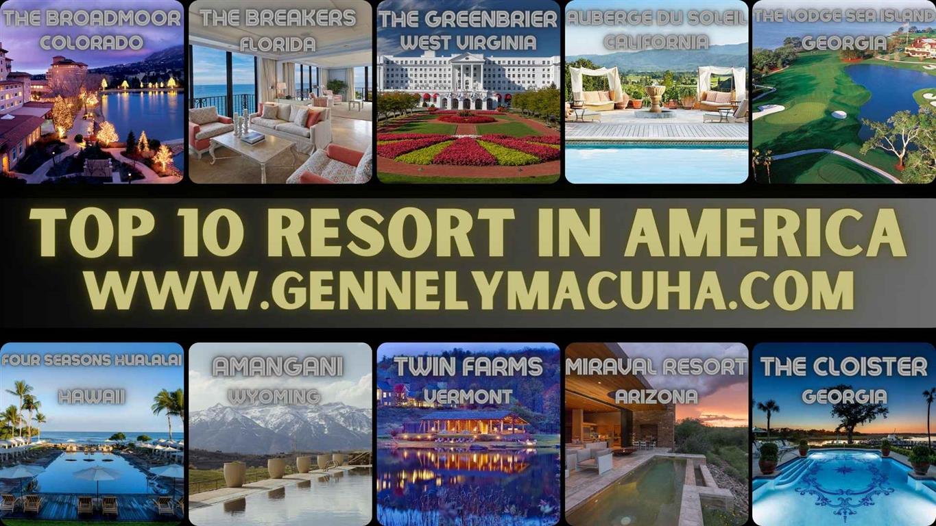top 10 america resort