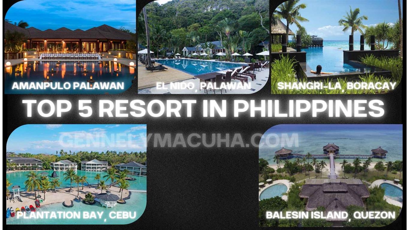 top 5 Philippines resorts